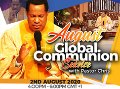 AUGUST 2020 COMMUNION