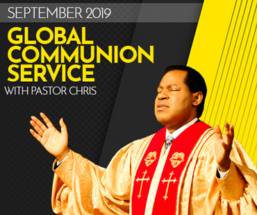 SEPTEMBER 2019 GLOBAL COMMUNION SERVICE WITH PASTOR CHRIS